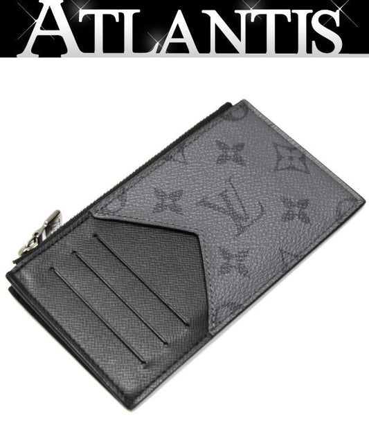 Louis Vuitton Coin Card Holder Monogram Eclipse Card Holder