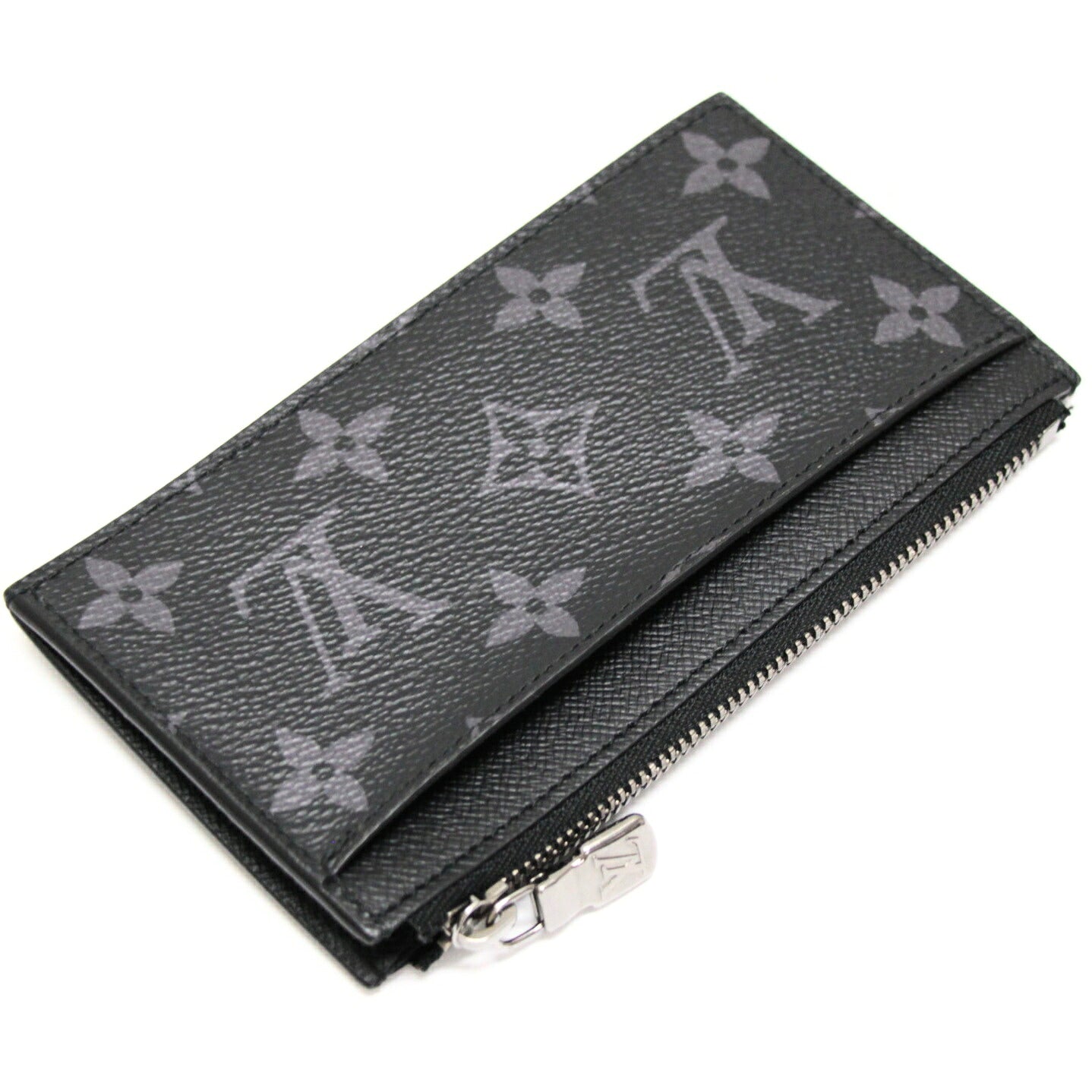 Louis Vuitton Coin Card Holder Monogram Eclipse Card Holder