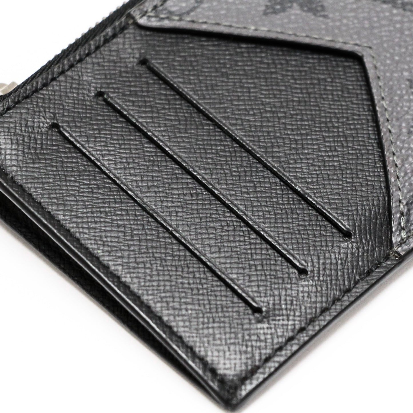 Louis Vuitton Coin Card Holder Monogram Eclipse Card Holder