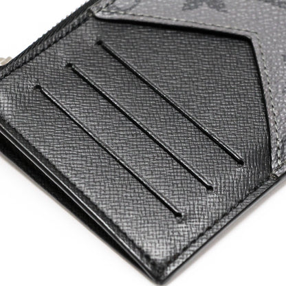 Louis Vuitton Coin Card Holder Monogram Eclipse Card Holder