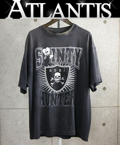 SAINT MICHAEL x BOUNTY HUNTER SAINTY T-Shirt Black Size XL