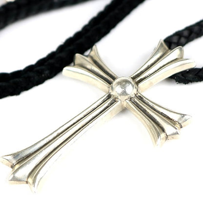 CHROME HEARTS Large Cross Braid Necklace Size ONE SIZE