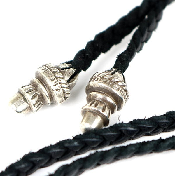CHROME HEARTS Large Cross Braid Necklace Size ONE SIZE