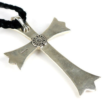 CHROME HEARTS Large Cross Braid Necklace Size ONE SIZE