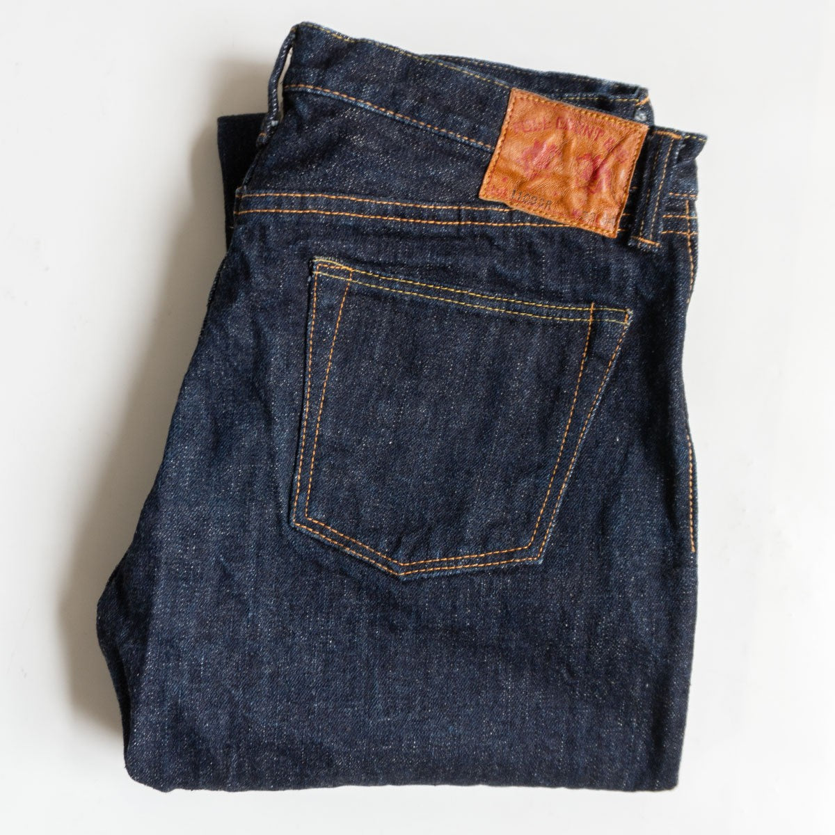 FULLCOUNT 1108SR Slim Straight Indigo Denim Pants Size 33