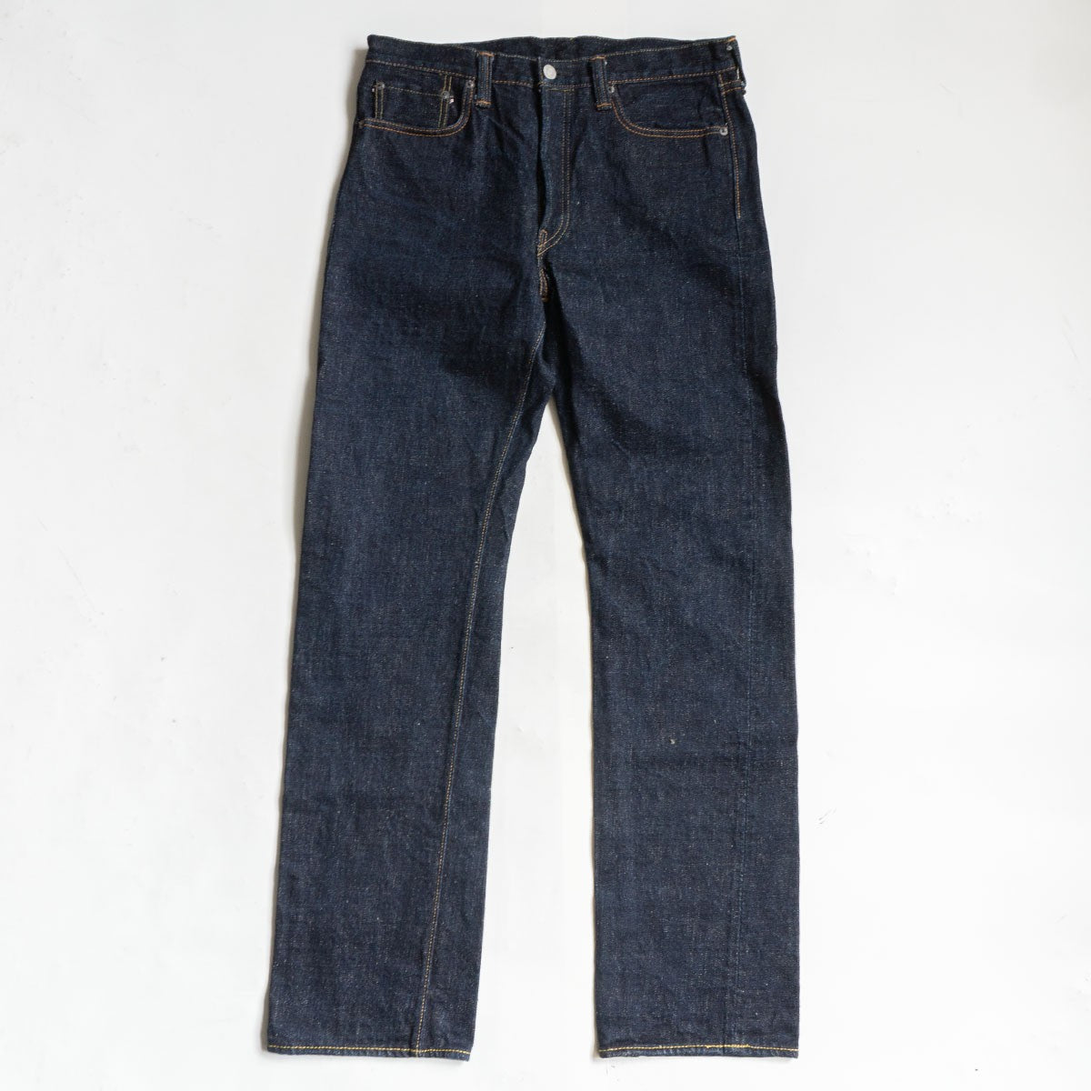 FULLCOUNT 1108SR Slim Straight Indigo Denim Pants Size 33