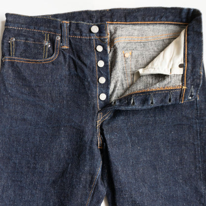 FULLCOUNT 1108SR Slim Straight Indigo Denim Pants Size 33