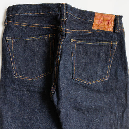 FULLCOUNT 1108SR Slim Straight Indigo Denim Pants Size 33