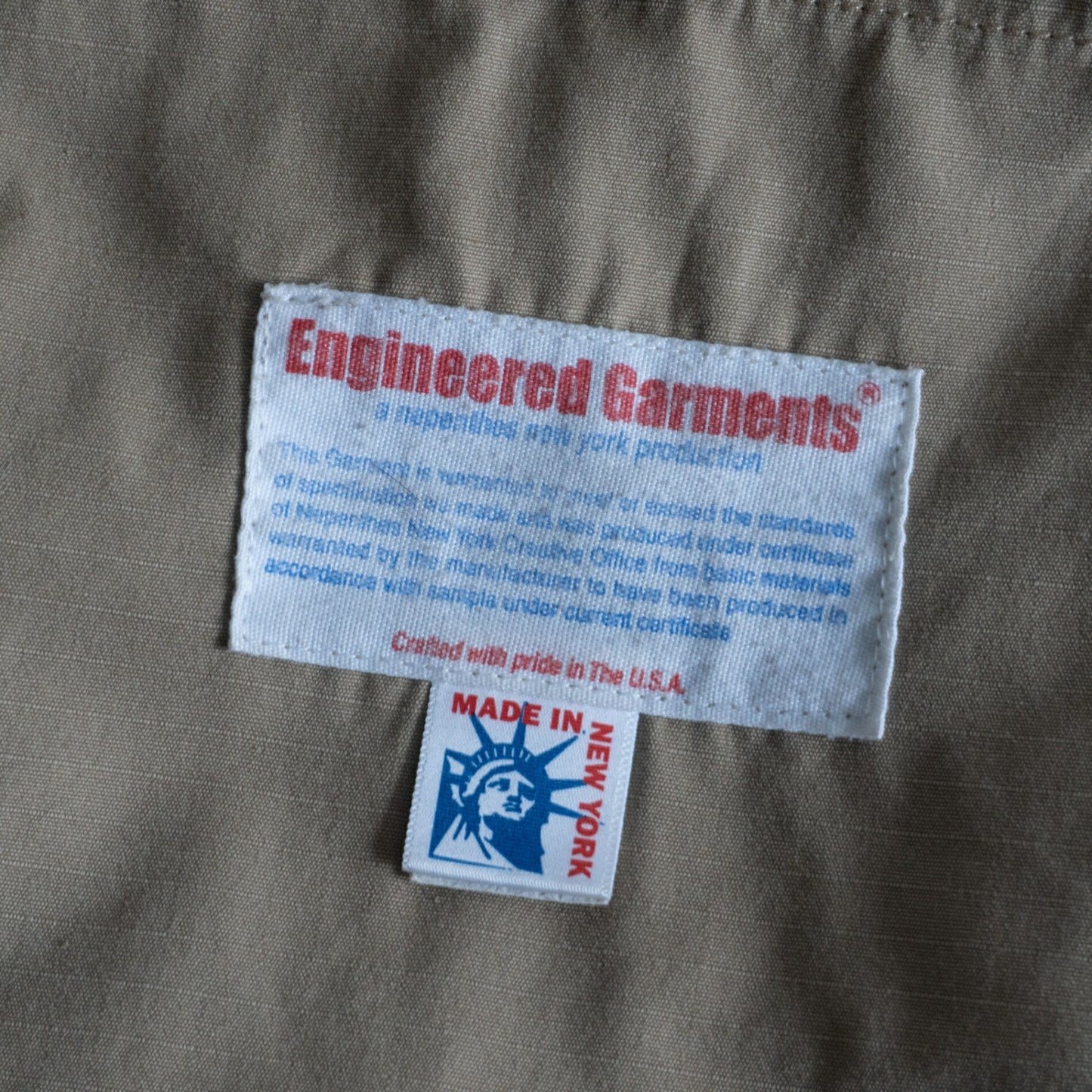 Engineered Garments Field Parka Nyco Ripstop Jacket Size M