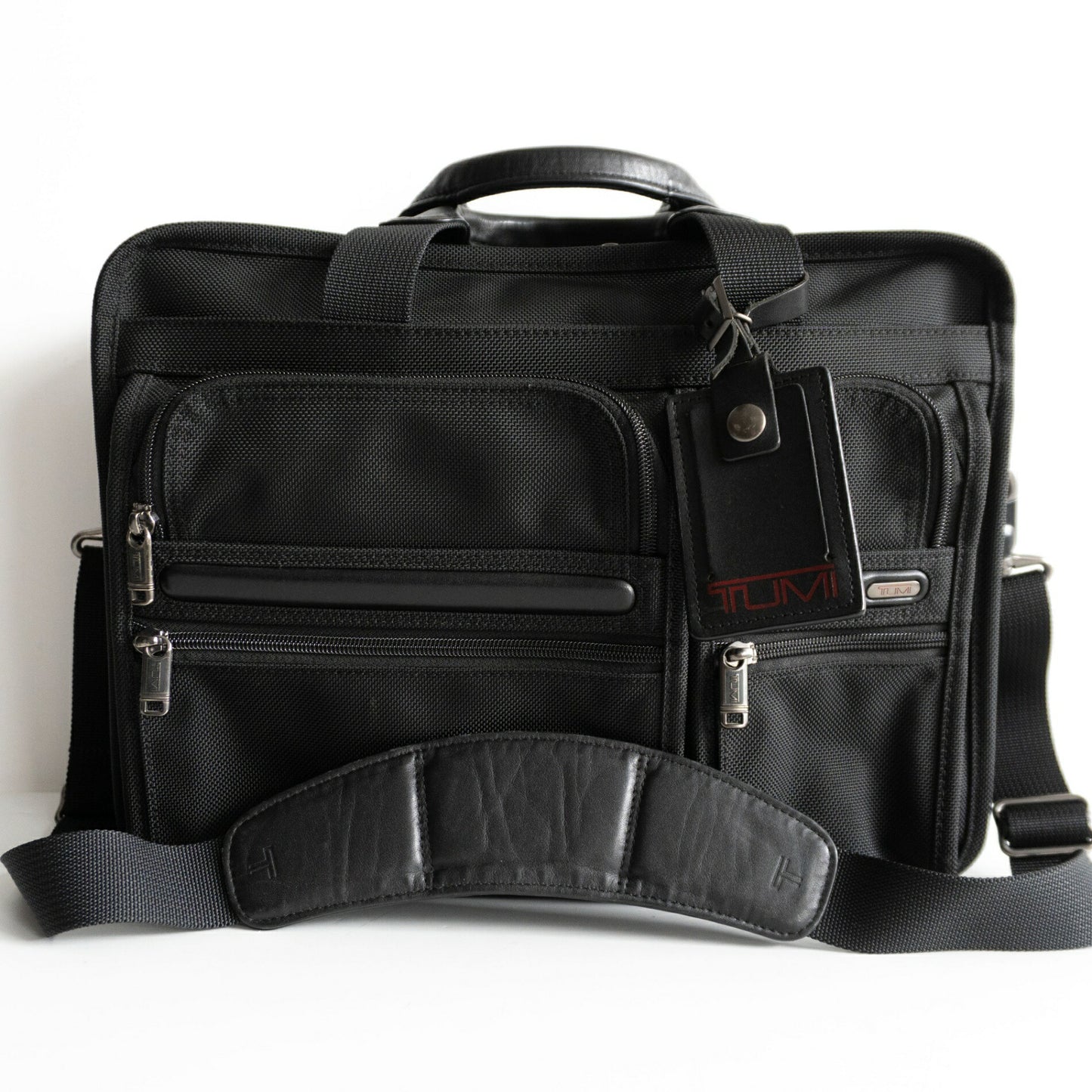 TUMI 26141D4 Alpha 2-Way Briefcase Black Size ONE SIZE