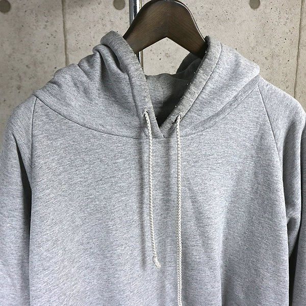CHROME HEARTS Old English Scroll Label Hoodie Gray Size