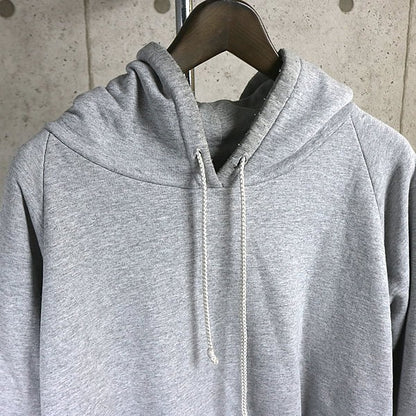 CHROME HEARTS Old English Scroll Label Hoodie Gray Size