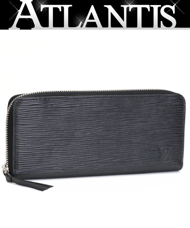 Louis Vuitton Epi Portefeuille Wallet Black Size ONE SIZE