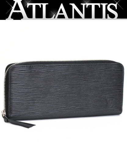 Louis Vuitton Epi Portefeuille Wallet Black Size ONE SIZE