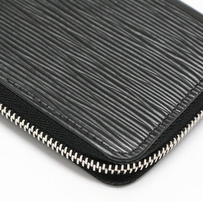 Louis Vuitton Epi Portefeuille Wallet Black Size ONE SIZE