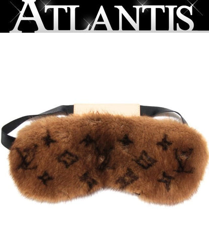 Louis Vuitton Monogram Mink Masque Sommeil Eye Mask Brown