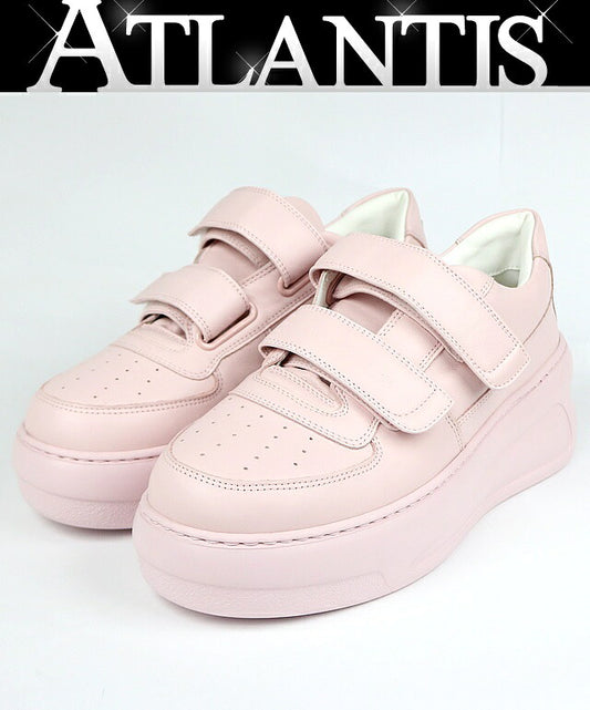 Acne Studios Velcro Strap Platform Sneakers Pink Size EU 43