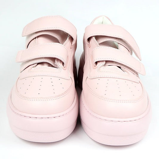 Acne Studios Velcro Strap Platform Sneakers Pink Size EU 43
