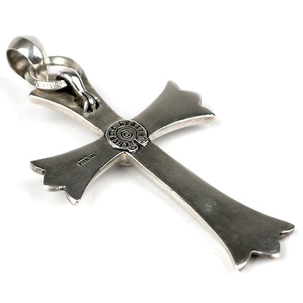 CHROME HEARTS Large Cross w/ Pendant Silver Size ONE SIZE