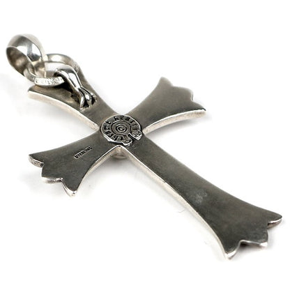 CHROME HEARTS Large Cross w/ Pendant Silver Size ONE SIZE