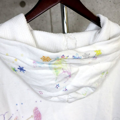 SAINT MICHAEL COCO Double Face Hoodie White Size L