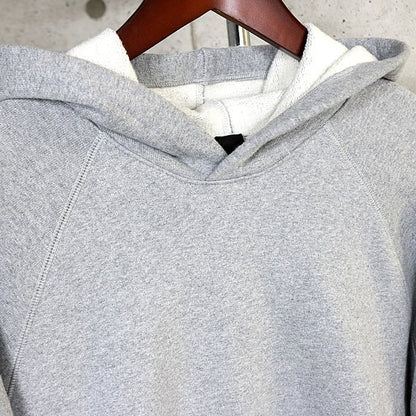CHROME HEARTS Y NOT Cemetery Cross Patch Hoodie Gray Size M