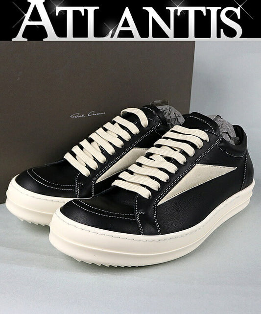 RICK OWENS RU02F4897LCOLVS Vintage Sneakers Black Size EU 42