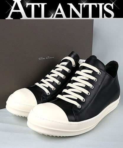 RICK OWENS RU02F4891 LCO Low Sneakers Black Size EU 43