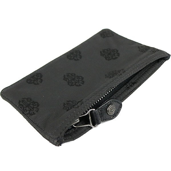 CHROME HEARTS Vine Dagger Nylon Purse Black Size ONE SIZE