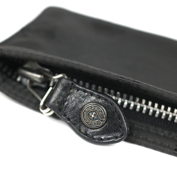 CHROME HEARTS Vine Dagger Nylon Purse Black Size ONE SIZE
