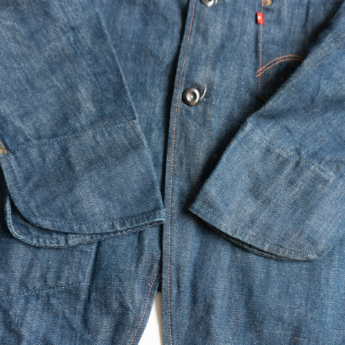 LEVI'S RED Denim Sack Coat Jacket Size L