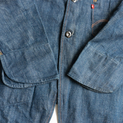 LEVI'S RED Denim Sack Coat Jacket Size L
