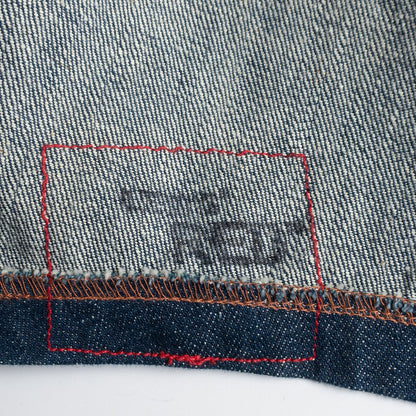 LEVI'S RED Denim Sack Coat Jacket Size L