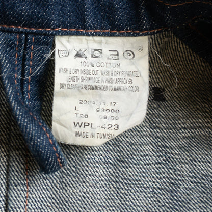 LEVI'S RED Denim Sack Coat Jacket Size L