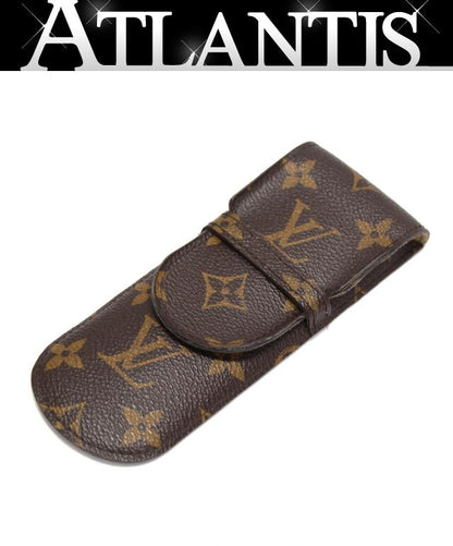 Louis Vuitton Monogram Etui Stylo Pen Case Brown