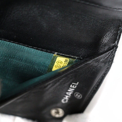 CHANEL Paris New York Matelasse Zip Wallet Size ONE SIZE