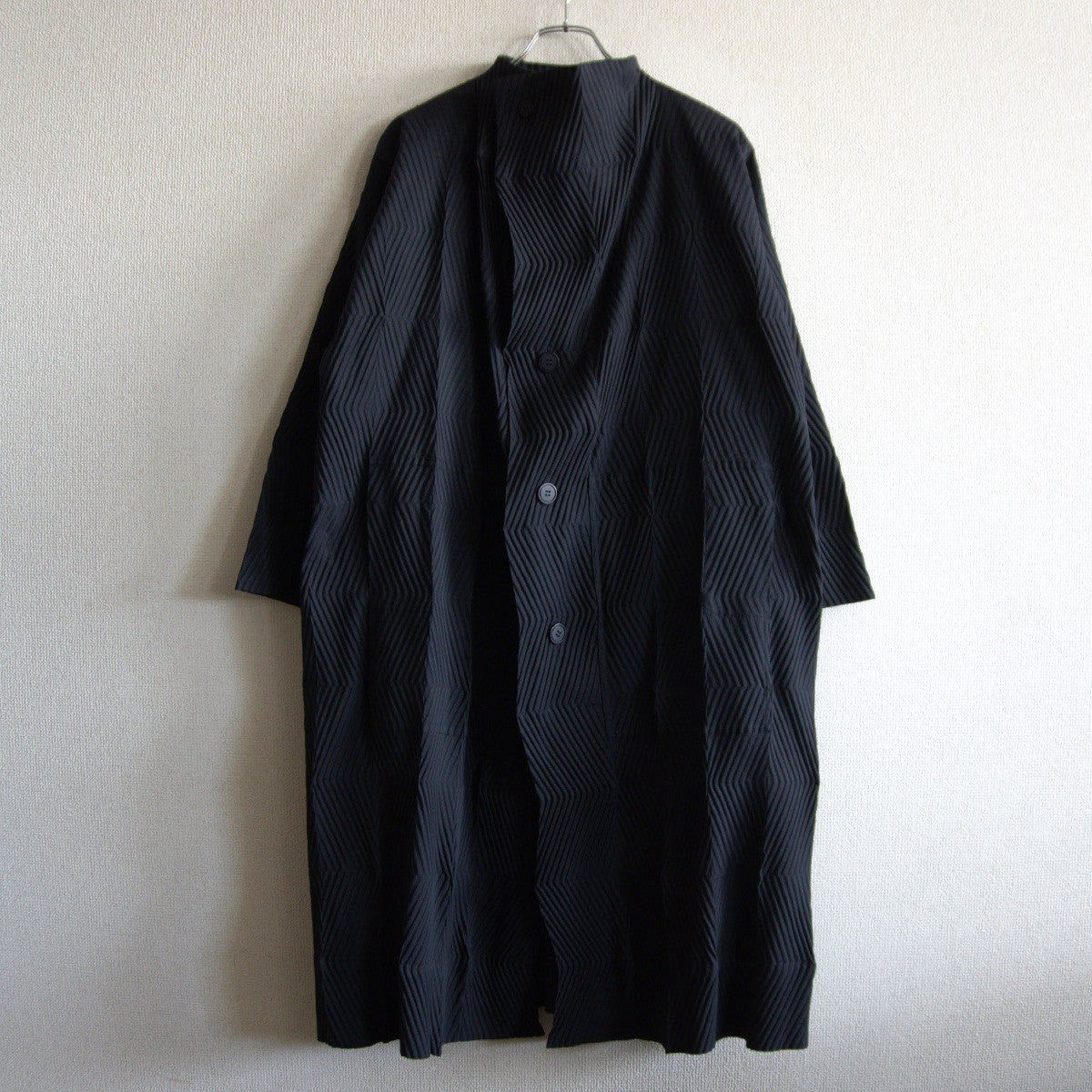 A-POC ISSEY MIYAKE Structured Long Coat Size 1