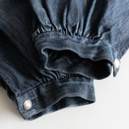 45R Mon Petit Denim Relaxed Fit Blouse Size 28