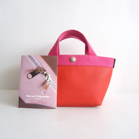 Herve Chapelier Coated Canvas Boat Tote Bag