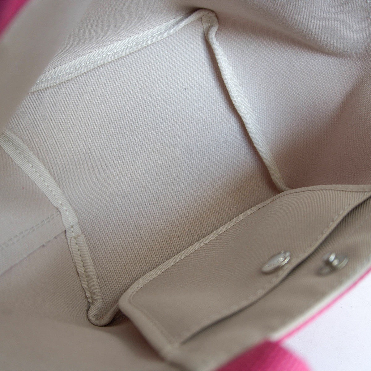 Herve Chapelier Coated Canvas Boat Tote Bag