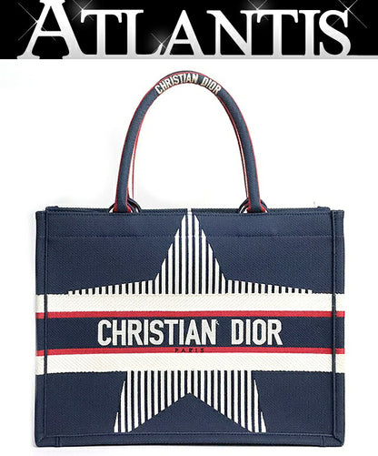Christian Dior Alps Star Canvas Bag Medium Size ONE SIZE