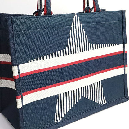 Christian Dior Alps Star Canvas Bag Medium Size ONE SIZE