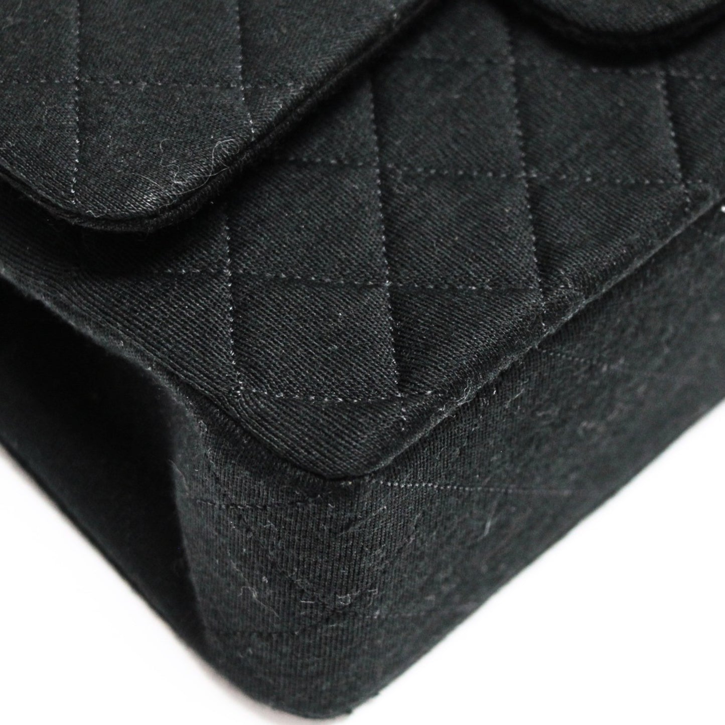 CHANEL Vintage Matelasse 23 Double Bag Black Size ONE SIZE