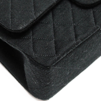 CHANEL Vintage Matelasse 23 Double Bag Black Size ONE SIZE