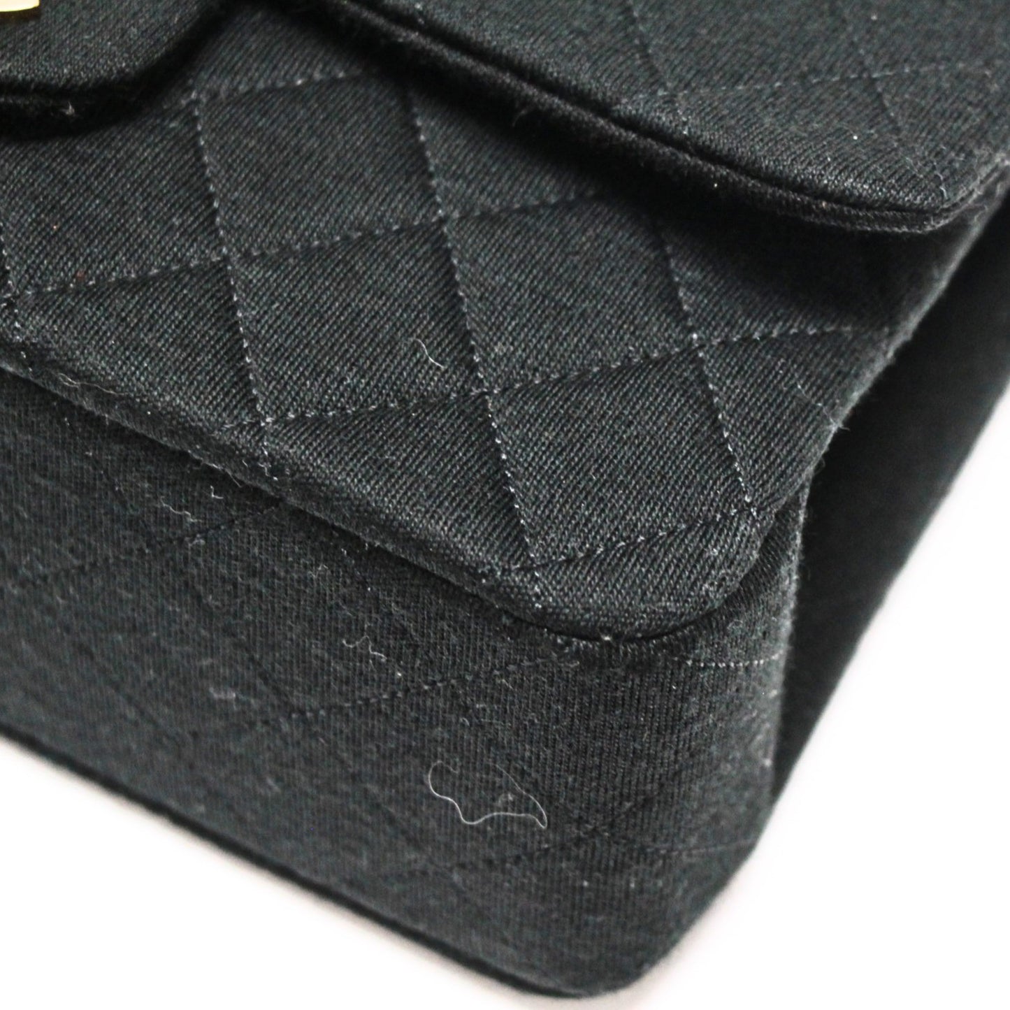 CHANEL Vintage Matelasse 23 Double Bag Black Size ONE SIZE