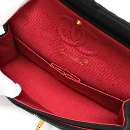 CHANEL Vintage Matelasse 23 Double Bag Black Size ONE SIZE