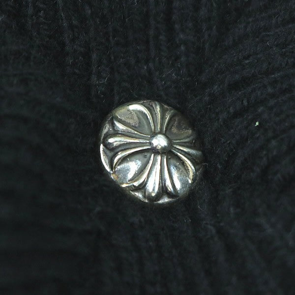 CHROME HEARTS Big Daddy Cashmere Knit Beanie Black
