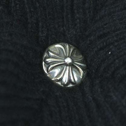 CHROME HEARTS Big Daddy Cashmere Knit Beanie Black