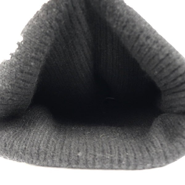 CHROME HEARTS Big Daddy Cashmere Knit Beanie Black