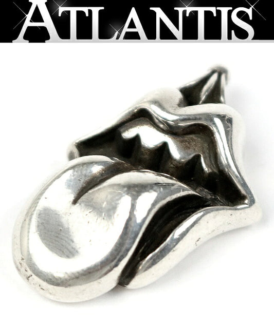 CHROME HEARTS Lip & Tongue Silver Pendant Size ONE SIZE